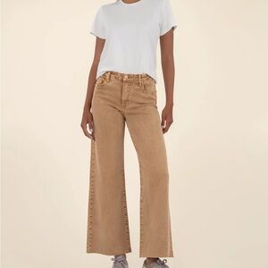 Kut from the Kloth Meg High Rise Jean in Chestnut